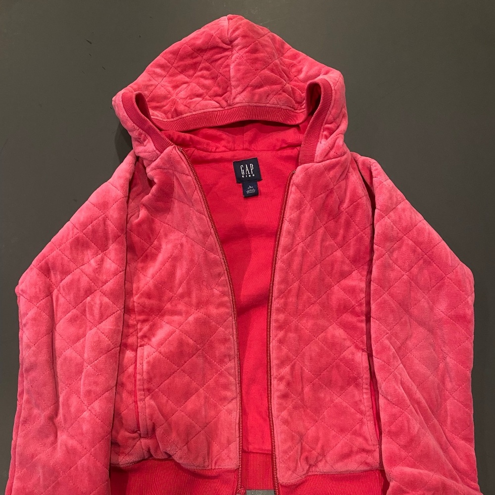 Pink Gap Quilted Jacket